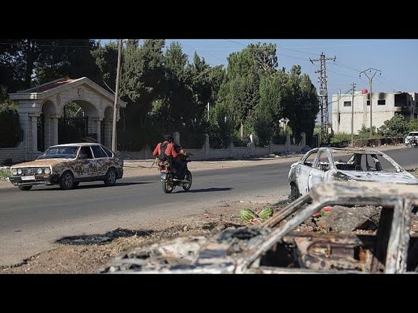 Syria's armed Bedouins say they have withdrawn from Sweida after week of clashes