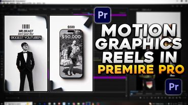 تحرير بكرات الرسوم المتحركة في Premiere Pro - أسلوب أنيق وبسيط