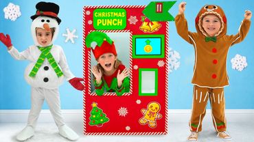 Дети превращаются в супергероев — Рождественская история с игрушками для детей