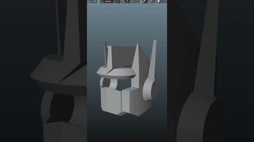 Optimus Prime's head timelapse [Blender/Transformers]