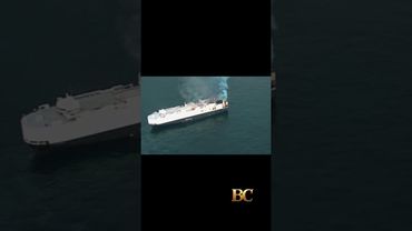 Cargo ship carrying 3,000 new vehicles sinks off Alaska weeks after catching fire