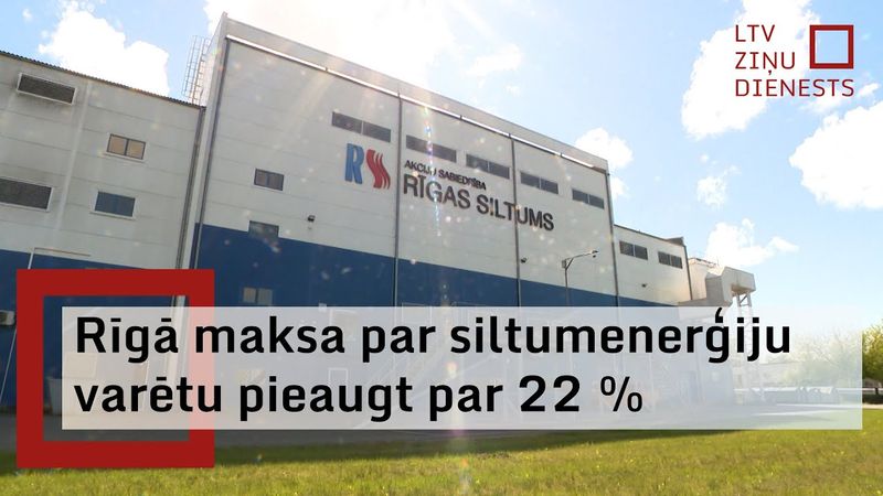 No rudens rīdziniekiem jārēķinās ar siltumenerģijas cenu pieaugumu