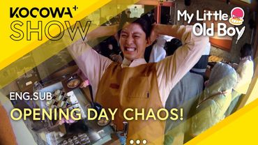 Crowds Rush to Lee Dong Gun’s Café on Day One! 🚶‍♂️🚶‍♀️☕ | My Little Old Boy EP443 | KOCOWA+