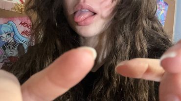 Messy ASMR: Back 2 Basics / Face Touching, Mouth Sounds, Tongue Clicking