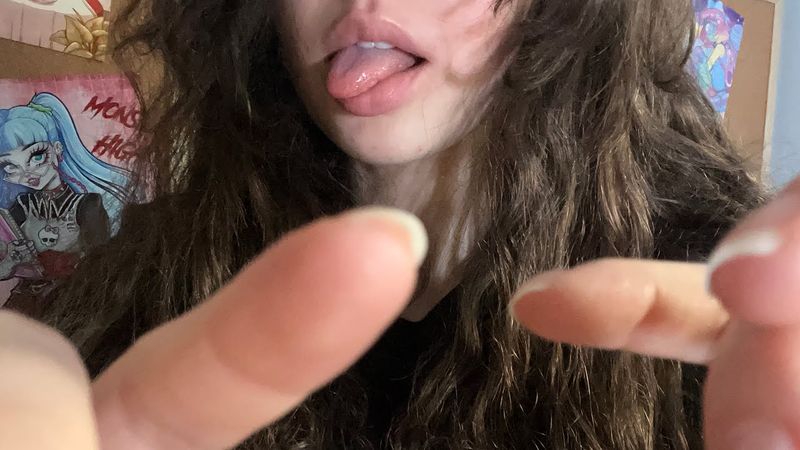 Messy ASMR: Back 2 Basics / Face Touching, Mouth Sounds, Tongue Clicking