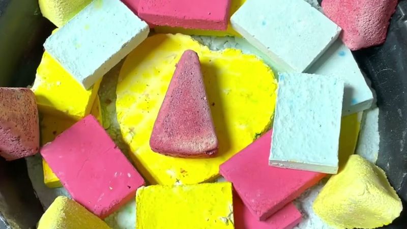 Colorful Gym Chalk Pieces 💕