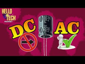 یک آزمایش با خازن در برابر ولتاژهای دی سی و ای سی(مهم)