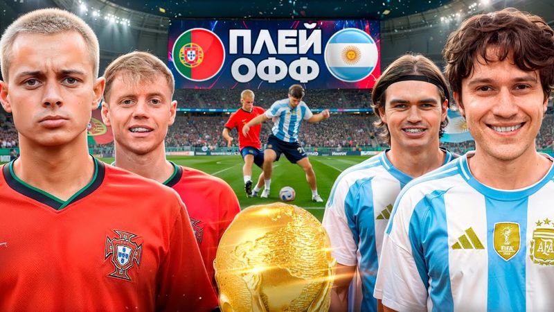ПОРТУГАЛИЯ - АРГЕНТИНА! ПОЛУФИНАЛ ЧЕМПИОНАТА МИРА на 500.000 РУБЛЕЙ!