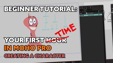 Your First Time in Moho Pro – Creating A Character (Beginner's Tutorial)