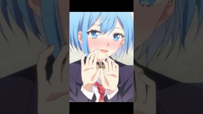 ПОДРУГИ С ГОЛУБЫМ КАРЕ НИКОГДА НЕ ВЫИГРЫВАЮТ.... #аниме #анимемомент #анименарезки