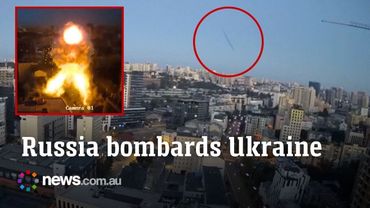 Russia bombards Ukraine with a barrage of ballistic missiles and drones in massive attack