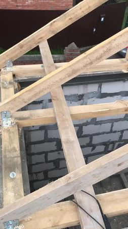 Крыша двухскатная!!!#стройка #крыша #балашиха #ремонтквартирыподключ #строительсводомамосква