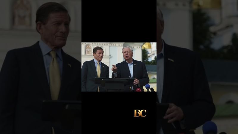 After talks with Zelenskyy and Macron, US senators warn: Putin ‘is preparing for more war’