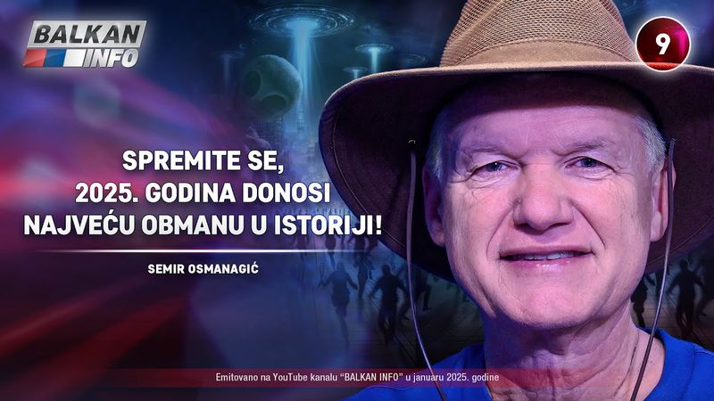 INTERVJU: Semir Osmanagić – Spremite se, 2025. godina donosi najveću obmanu u istoriji! (10.1.2025)