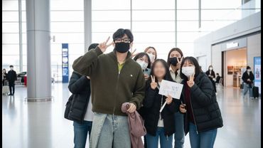 Taehyung Airport Video Just Dropped — Heading to Los Angeles for TIRTIR Pop-Up!