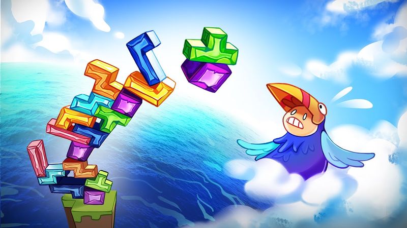 ВСЕ ТАК ХОРОШО НАЧИНАЛОСЬ, НО, ВЕТЕР ВСЕ ИСПОРТИЛ!!! ТЕТРИС С ФИЗИКОЙ!!!