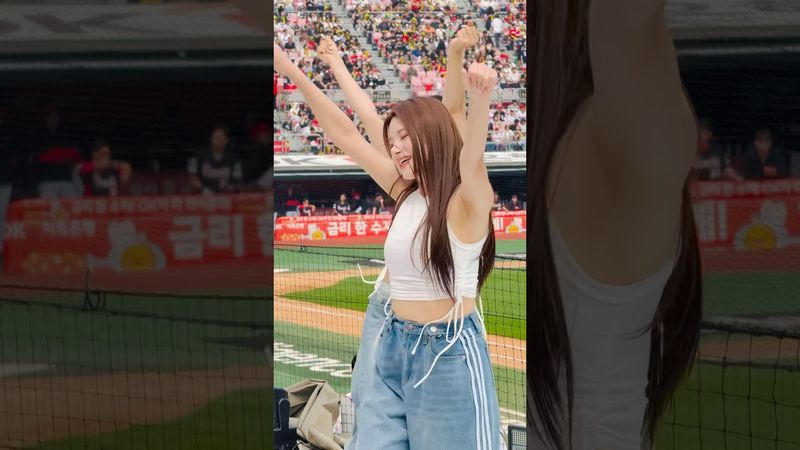 미모 표정 모두 갓벽 #이예빈 #이예빈치어리더#ktwiz #kt위즈 #kt위즈치어리더