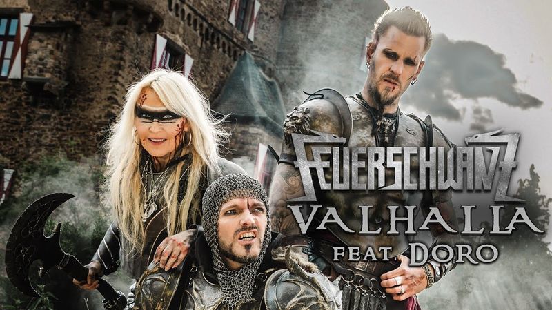FEUERSCHWANZ - Valhalla (feat. Doro) (Official Video) | Napalm Records