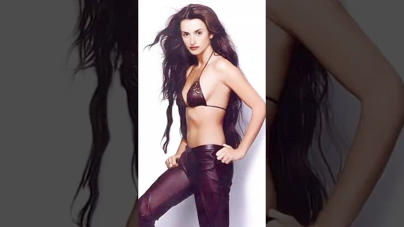 Penélope Cruz's appearance changes since her debut#morph  #film  #usa