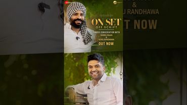 It’s not just a conversation - it’s a vibe with #GuruRandhawa #BabbuMaan #OnSetOffScript #Shorts