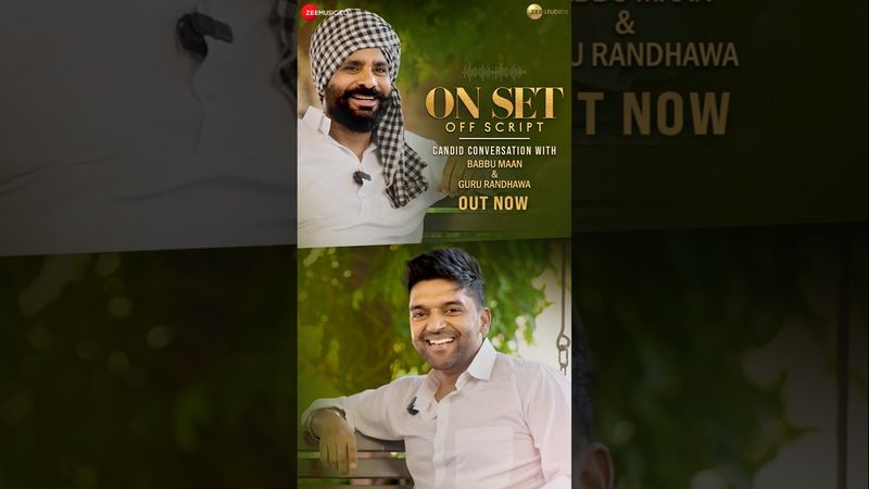 It’s not just a conversation - it’s a vibe with #GuruRandhawa #BabbuMaan #OnSetOffScript #Shorts