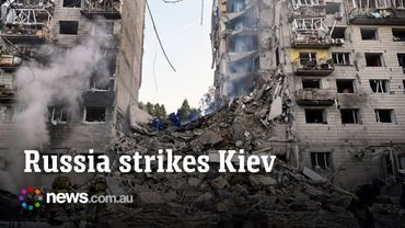Rescuers search for survivors after deadly Russian strike on Kyiv