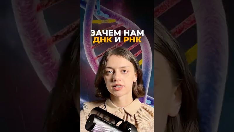 ДНК и РНК. Зачем они нам? Как работают? #происхождениежизни