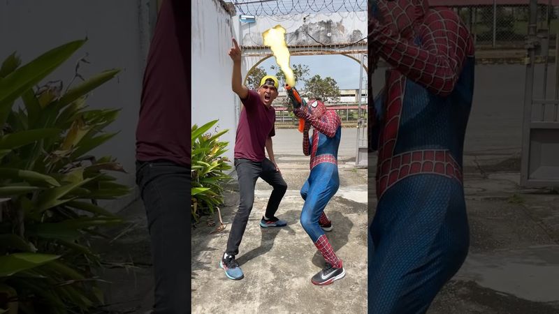 ASI ATACAMOS A LOS SUPERHÉROES CON SPIDERMAN!