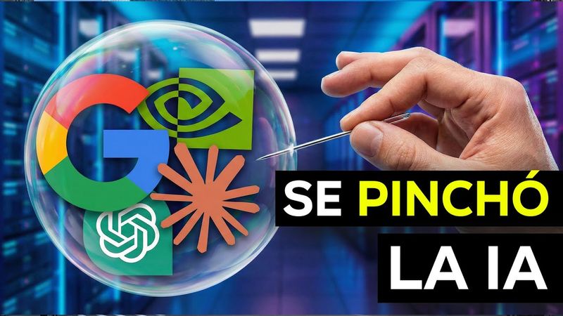 LA BURBUJA DE LA IA ES MAS GRANDE QUE LA DE 2008 Y SOSTIENE TODA LA ECONOMIA DE LOS ESTADOS UNIDOS