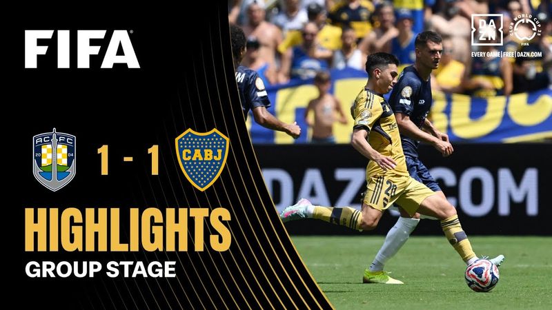 Auckland City FC vs CA Boca Juniors Highlights | FIFA Club World Cup 2025