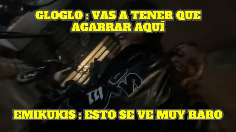 GLOGLO Y EMI REGRESAN CON LAS COMPRAS EN LA MOTO