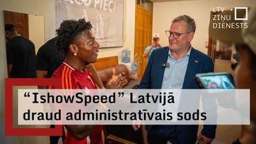 Populārajam strīmerim pēc viesošanās Latvijā draud administratīvais sods