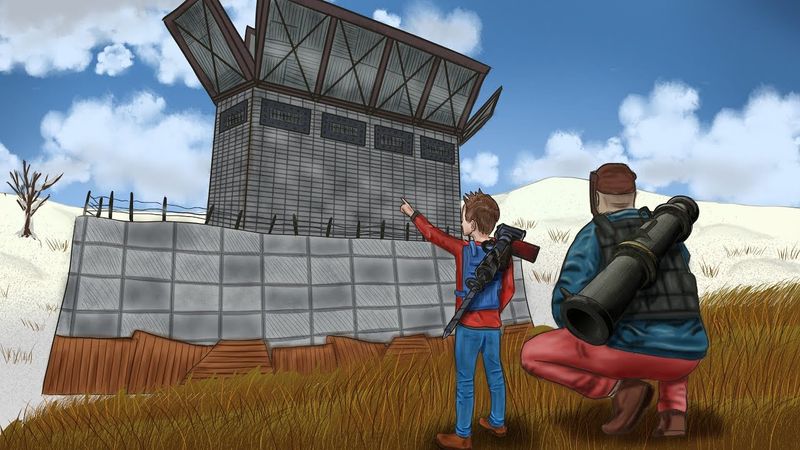 Поиск СОКРОВИЩ КЛАНА с 6-летним Сыщиком Rust/Раст