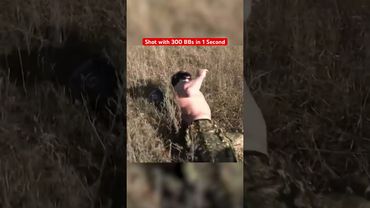 Shot 300 TIMES in 1 Second | Profound Ending… #funny #experiment #airsoft
