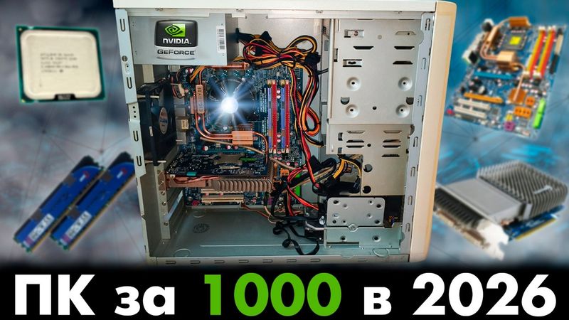 Я КУПИЛ КОМПЬЮТЕР ЗА 1000 РУБЛЕЙ В 2026 ГОДУ