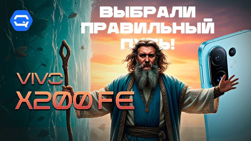 Vivo x200 FE. Вот это появление! Субфлагман которого мы ждали.