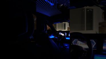 NEW BMW 7 Series interior at night 🔥