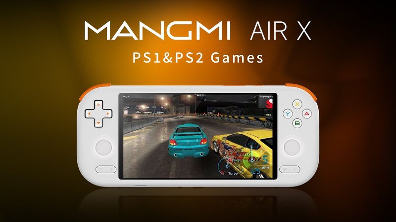 MANGMI AIR X Gaming Experience: PS1 & PS2 Games
