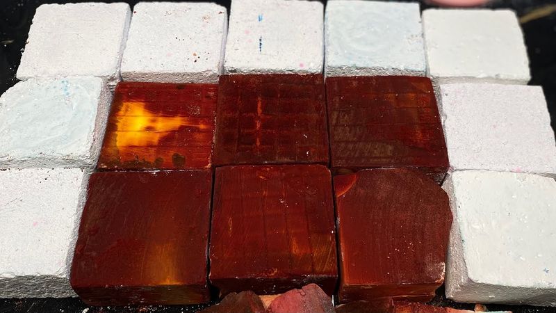 Red And Plain Blocks | Sped-Up included | Pebbles Play