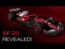 Ferrari SF-25 REVEALED! First Look at Ferrari’s 2025 F1 Car