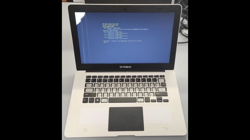 Полная разборка нетбука Irbis NB49  Complete disassembly of the Irbis NB49 laptop
