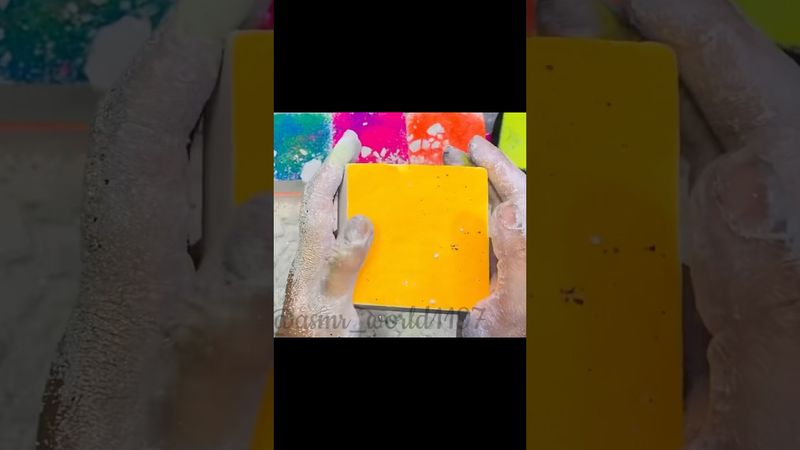 Full Block Crush #oddlysatisfying #crushingtime #satisfying #relax #slime #dusty #viralvideo #chalk