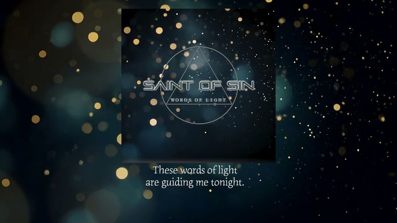 Saint Of Sin - Words of Light (Lyric Video)