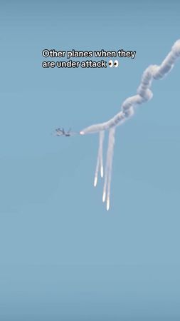 The pilot got too much aura 😱#jet #maneuver #missle #F15 #aviation 