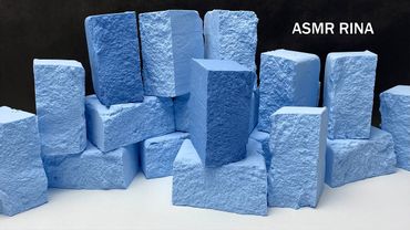 ASMR crunchy baking soda ruins crush