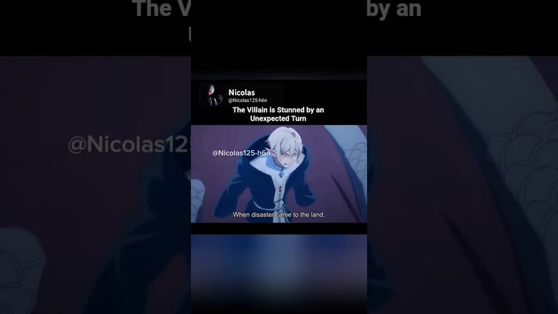 The Villain is Stunned by an Unexpected Turn..