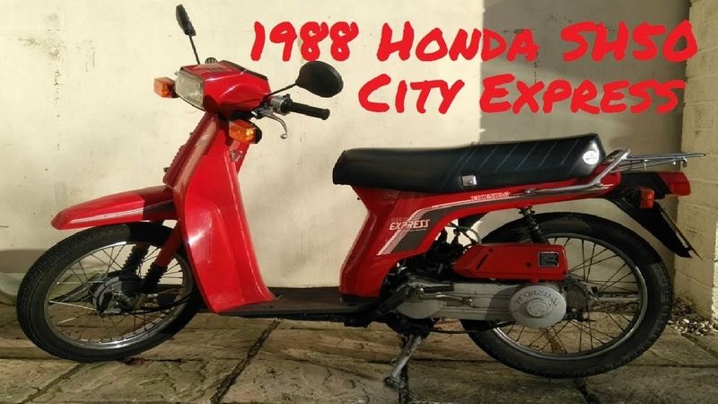 Honda SH50 City Express 🛵