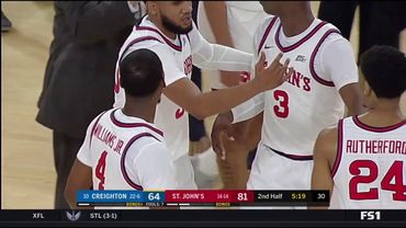 St John's CATCHES FIRE From Three, Upset's #10 Creighton | The Highlight Vault