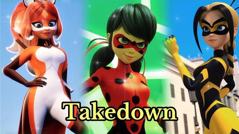 Takedown (Kpop Demon Hunters)||AMV||Miraculous Ladybug