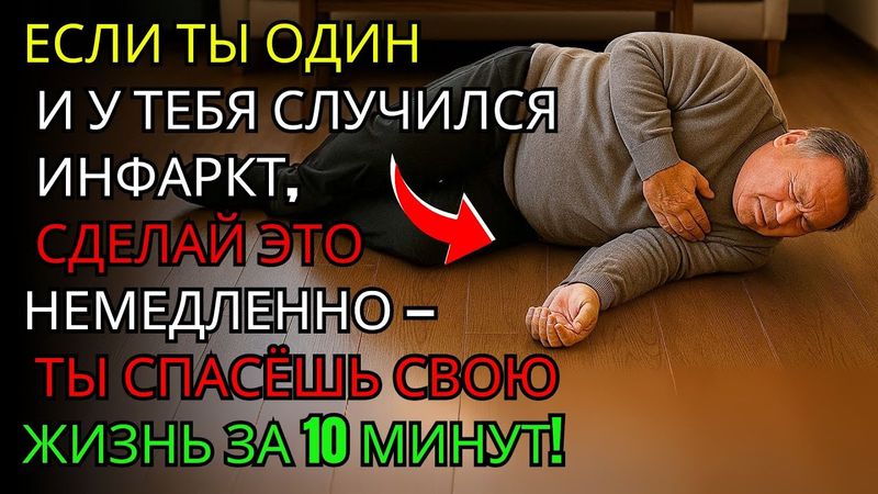Как Выжить При Инфаркте, Если Вы Одни (За 10 Секунд)